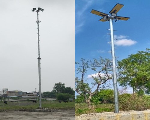 Solar High Mast Street Lights